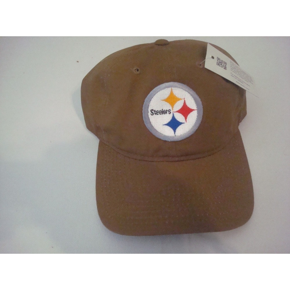 STEELERS BROWN 00S Y2K HAT CAP VINTAGE DEADSTOCK C1